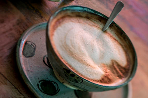 Milchkaffee oder Café au lait